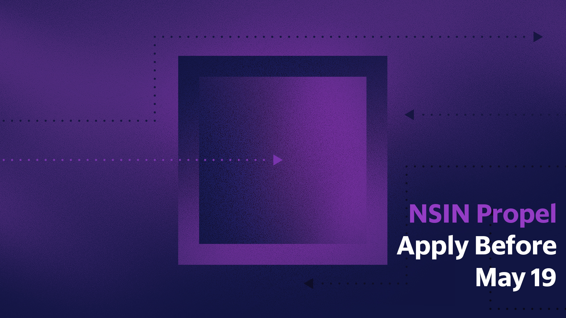 NSIN Propel Accelerator - Apply by May 19, 2021